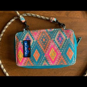 Gently used KAVU wallet/crossbody